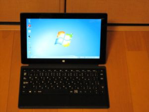 SurfaceからリモートデスクトップでWindows 7を使ってみる まるでSurfaceでWindows 7が動いているみたいです