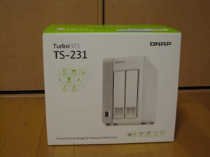 QNAP Turbo-NAS TS-231 外箱