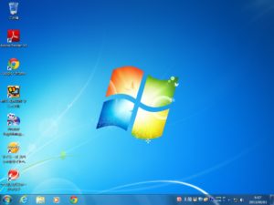 Windows 7 デスクトップ