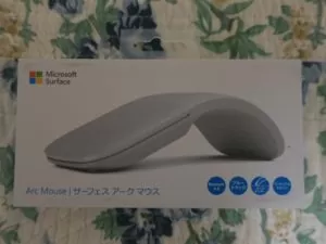 Microsoft Surface Arc Mouse サーフェス アーク マウス 外箱上面