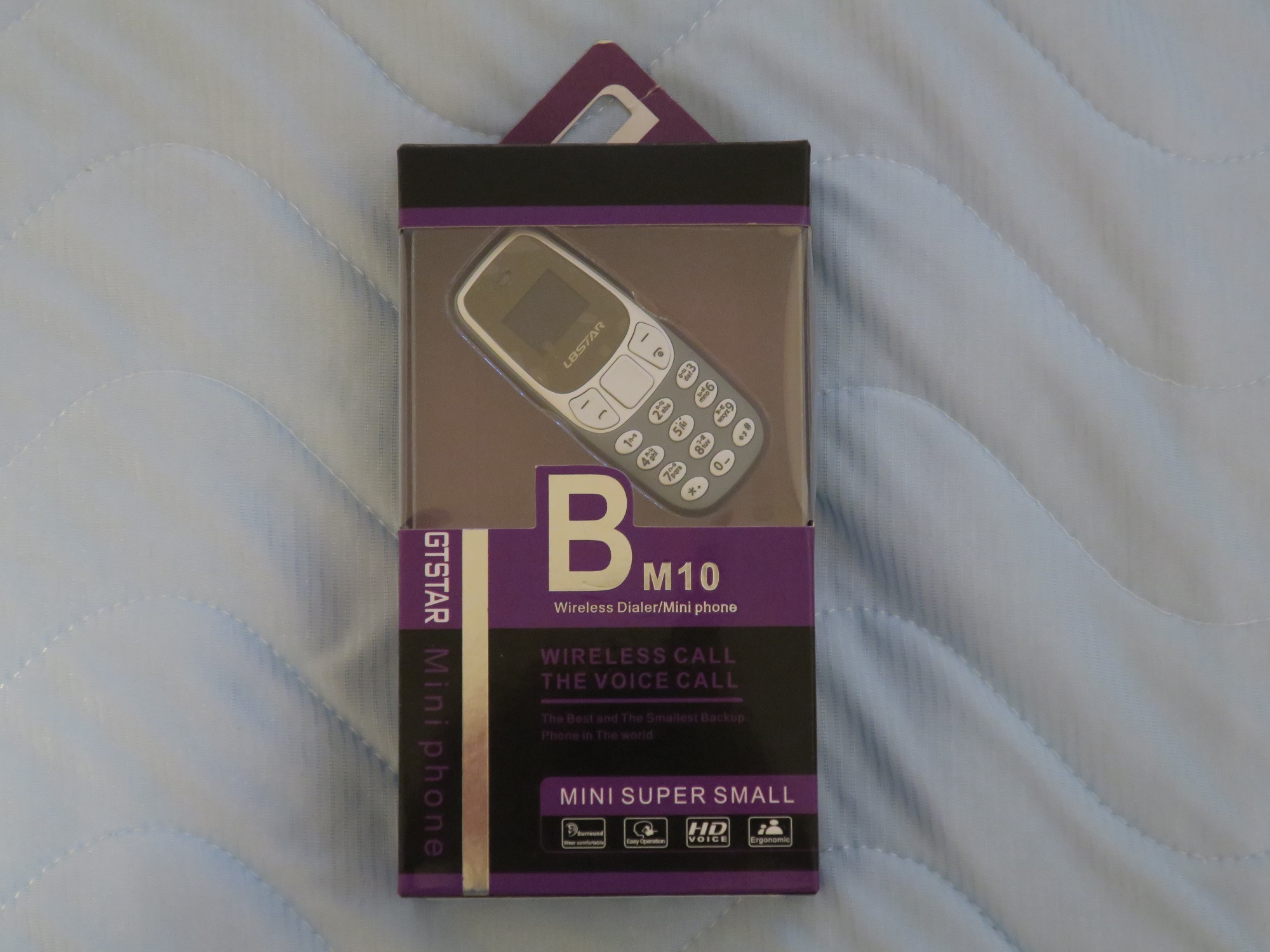 GTSTAR Mini phone BM10 パッケージ表面