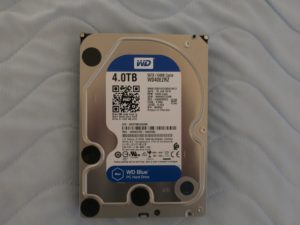 WD Blue WD40EZRZ 4.0TB HDD 本体