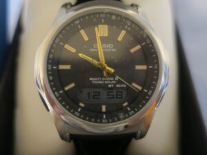 CASIO wave ceptor WVA-M630L-1A2JF 世界時計LED表示