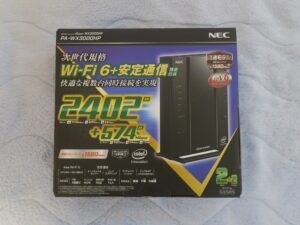 NEC Aterm WX3000HP PA-WX3000HP 外箱