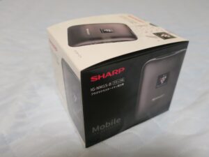 SHARP IG-NM1S-B プラズマクラスターイオン発生器 外箱