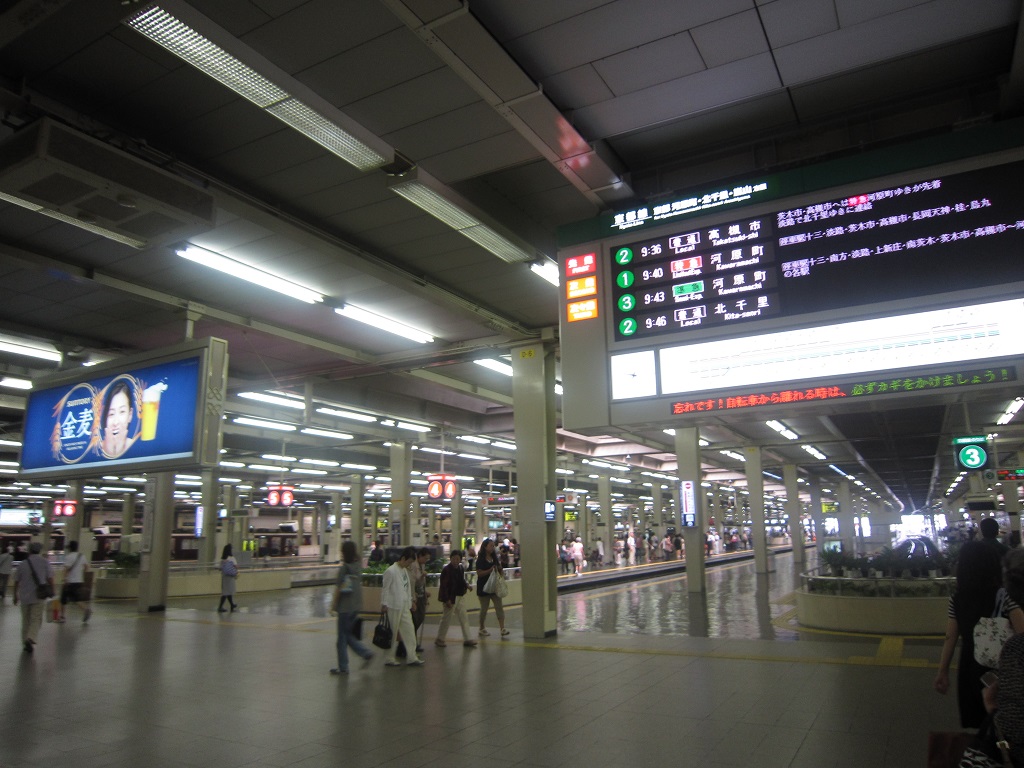 阪急電車 梅田駅
