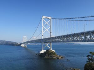 大鳴門橋 鳴門公園 千畳敷展望台から撮影