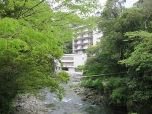 湯ヶ島温泉 女橋からの景色