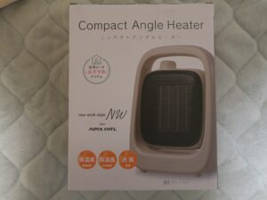 アピックス コンパクトアングルヒーター APH－280 外箱