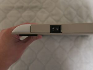 プレミアム足温器 DESK SPA DS-3 本体側面