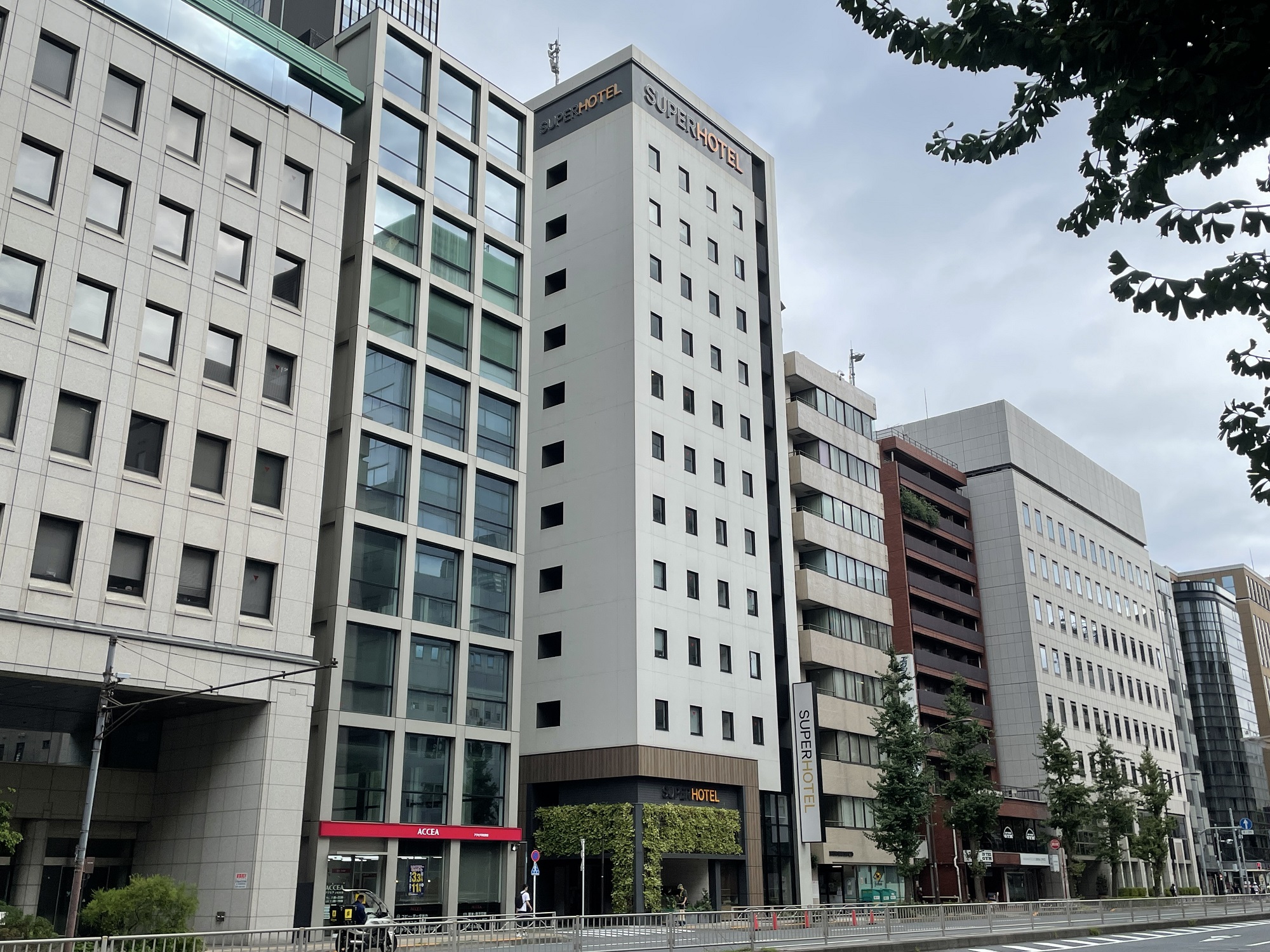 スーパーホテル 東京・浜松町 建物外観