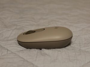 Logicool POP MOUSE M370GY 本体側面