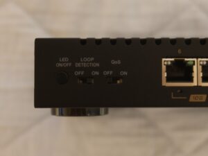 BUFFALO 10G/2.5G 6ポートスイッチングハブ LXW-10G2/2G4 スイッチ LED ループディテクション QoS