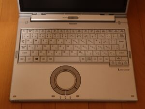 Panasonic Let’s Note CF-XZ6RF7VS キーボード、タッチパッド