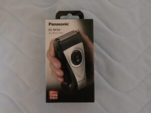 Panasonic ES-RP30 トラベル用メンズシェーバー 外箱の表