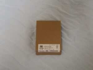 SEIKO トラベル用目覚まし時計 SQ772G 外箱