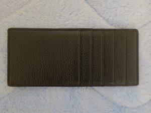 本革 カードケース 10枚収納 [ インナーカードケース 本物志向 メンズ 男性 薄い 長財布用 カード入れ 収納 牛革仕様 ウォレットイン ] 表面