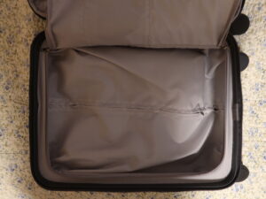 YUWEIJIE H1053 Sサイズ グレー 表側 中の蓋を開けたところ